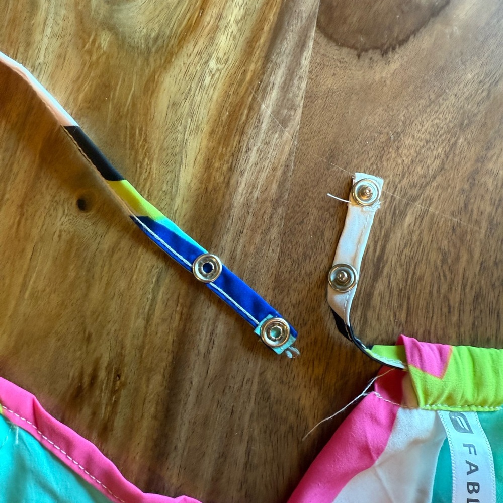 Fabletics Multicolor Geometric Romper - image 3